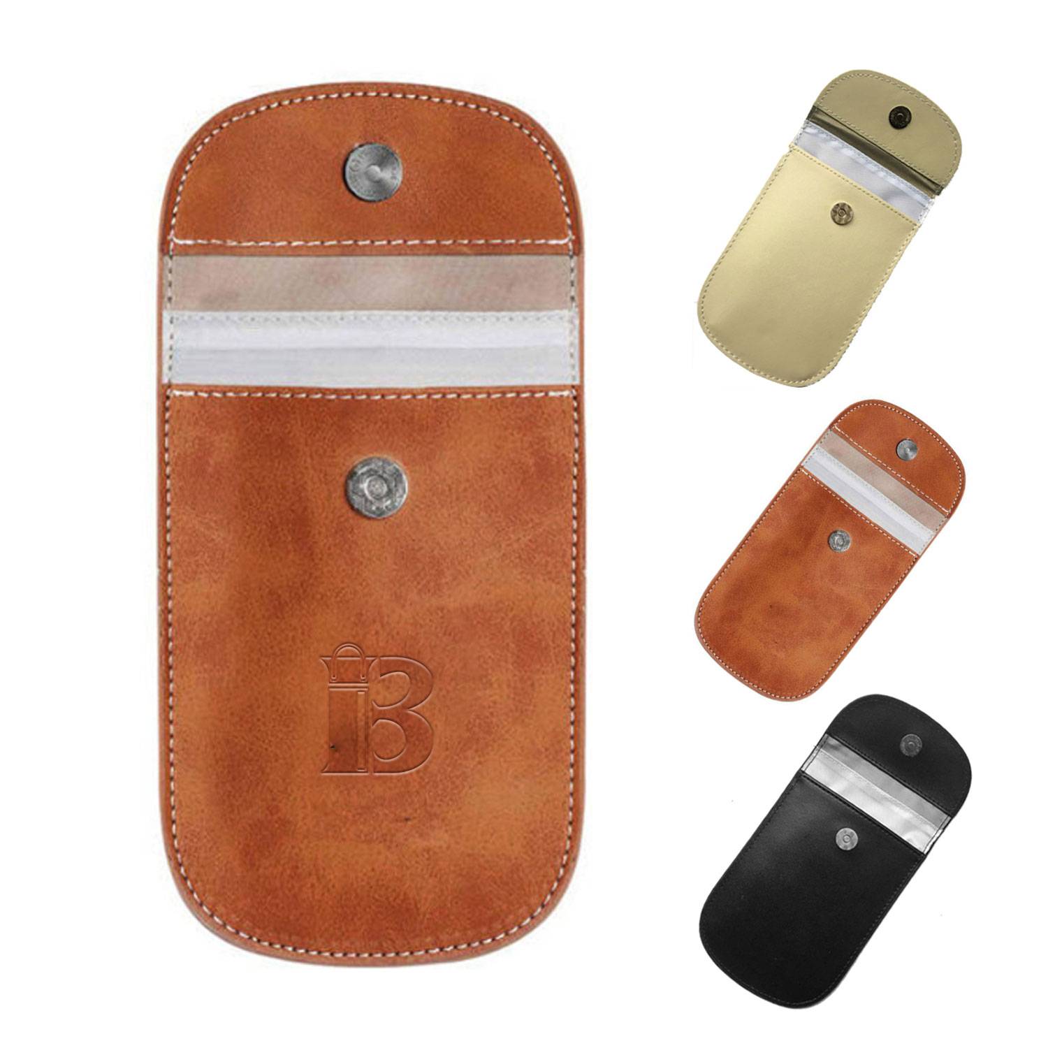 Leather RFID Shield Pouch 2