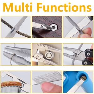 Multi Functional Tool Kit With Pliers And 3 Holes Handle 17