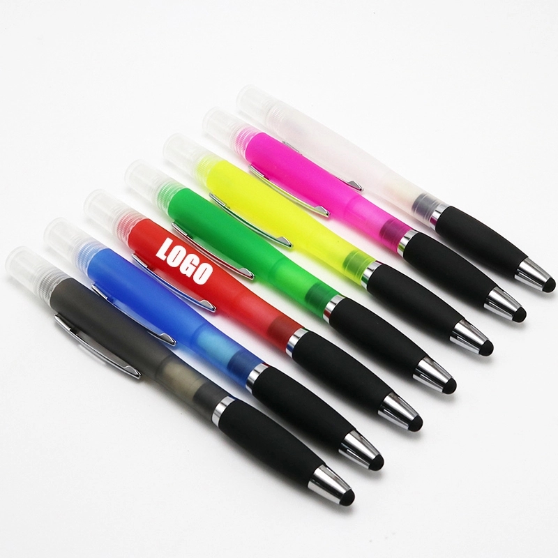 Office Essential Hand Stylus Sanitizer Pens Spray Ballpoint 5