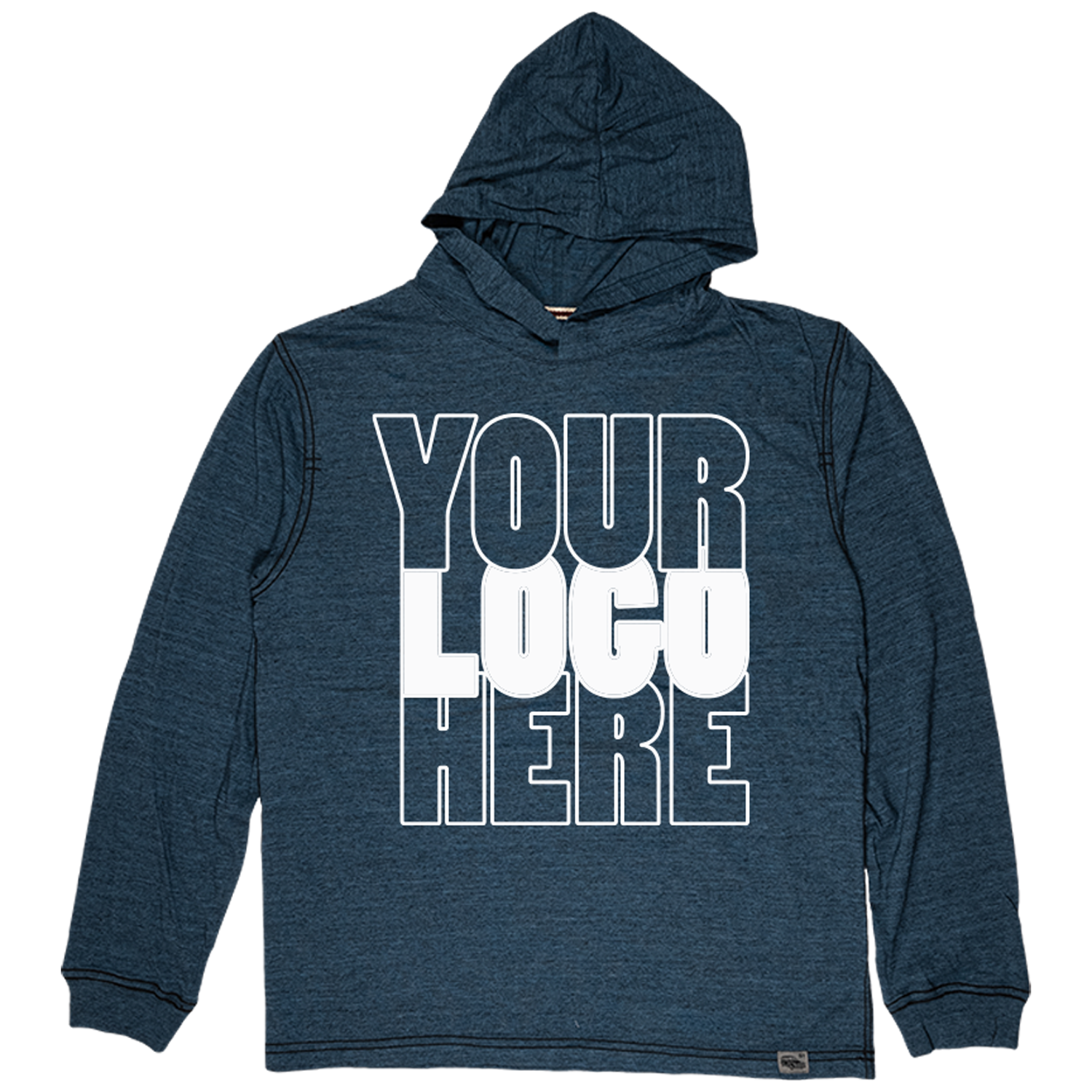 IRON NEEDLE SLUB HOODIE