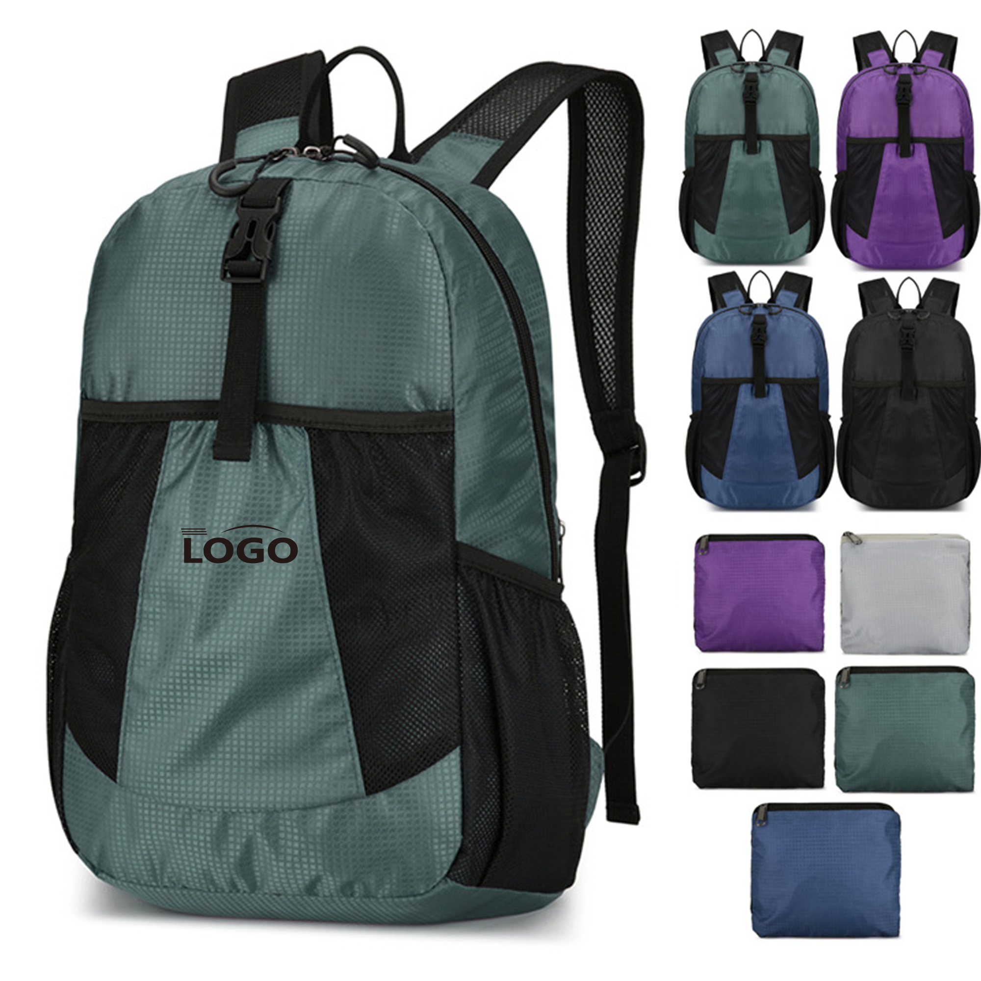Lightweight Backpack with Waterproof Design and Multiple Pockets 2