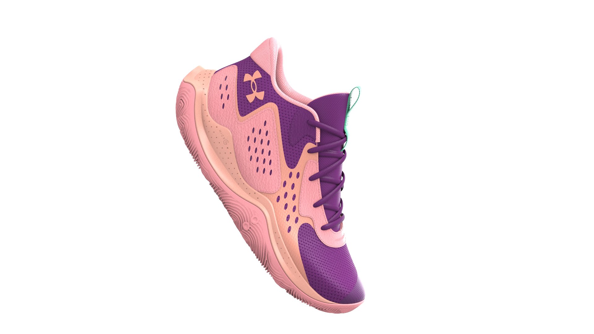UA Jet '23 Grade School Basketball Shoes 9
