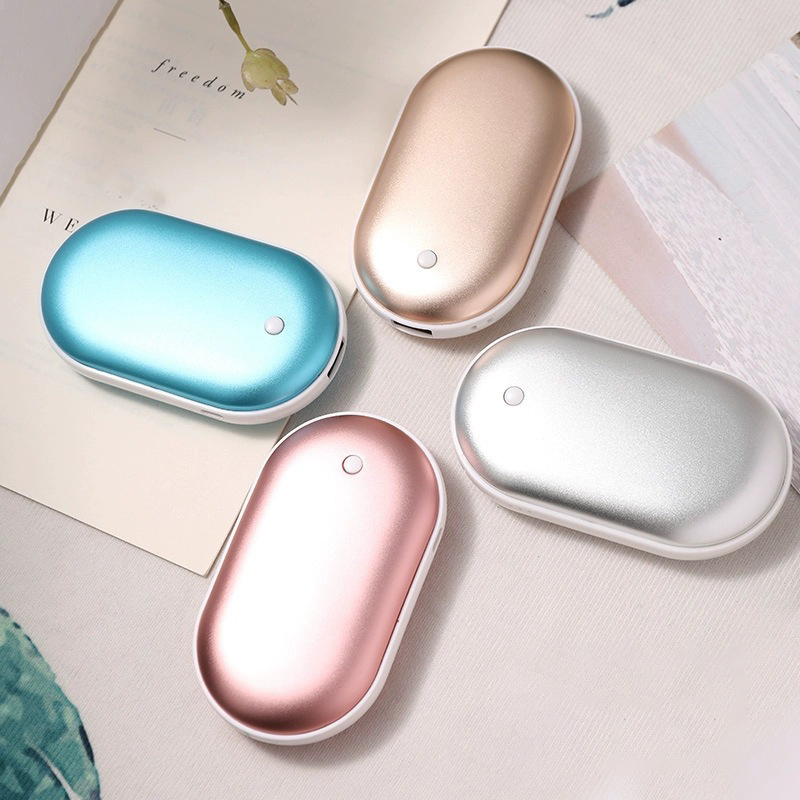 2 in 1 Portable USB Electric Handwarmer 5000mAh Powerbank 10