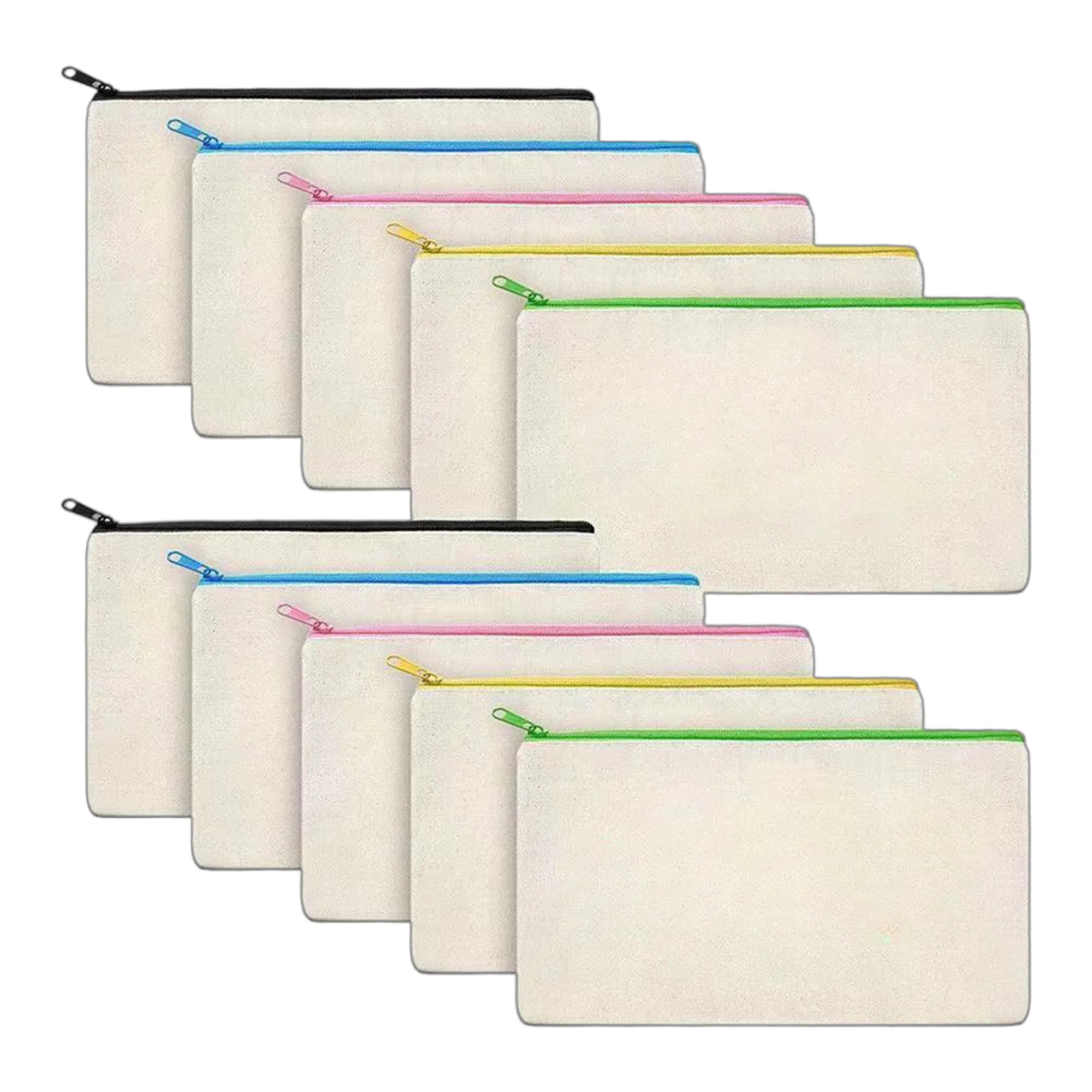 8"L x 6"W Canvas Pencil Bag