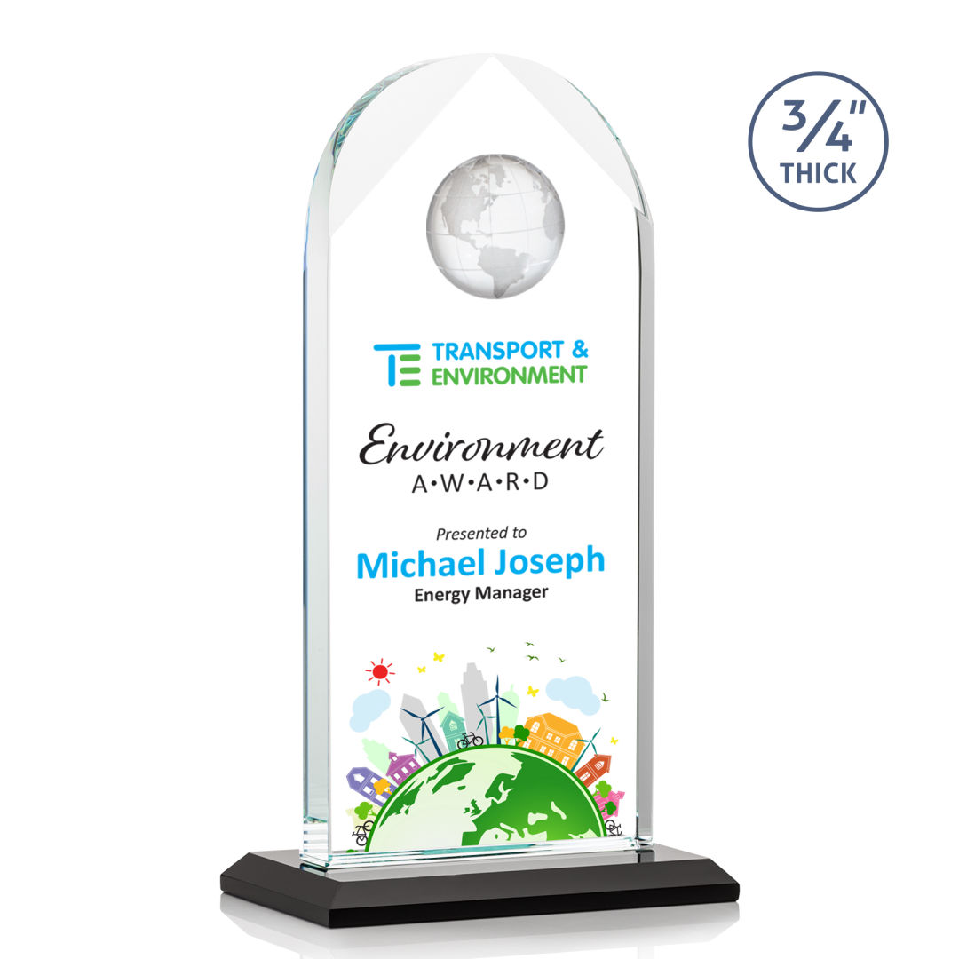 Blake Globe VividPrint™ Award - Black 2
