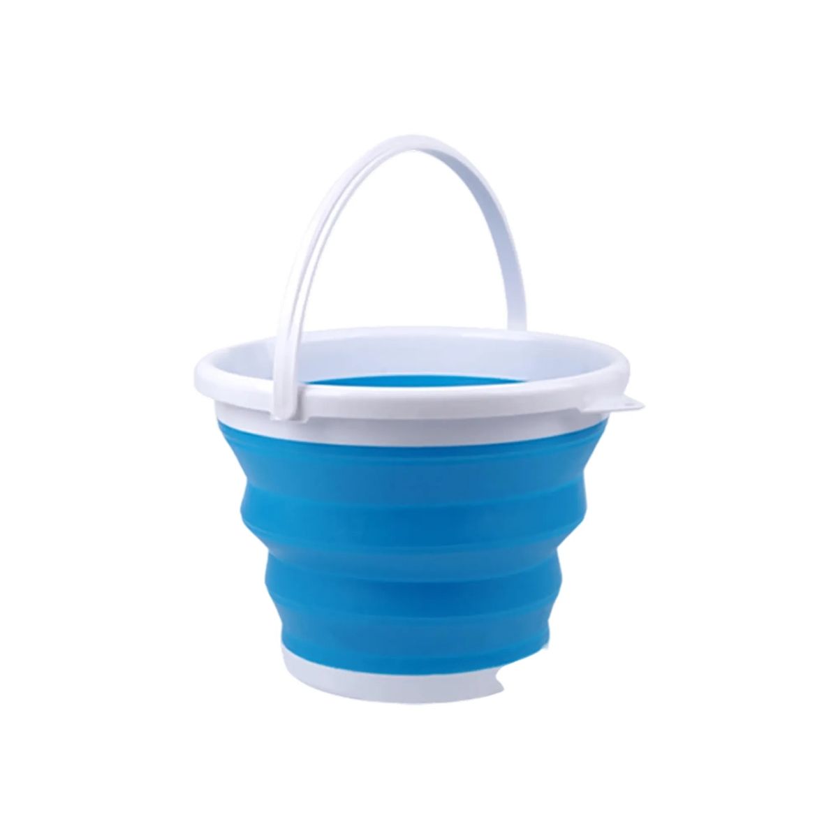 Collapsible 3L Silicone Bucket Portable and Durable 5