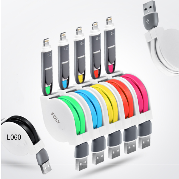 Retractable Phone Chargers (2in1) 5