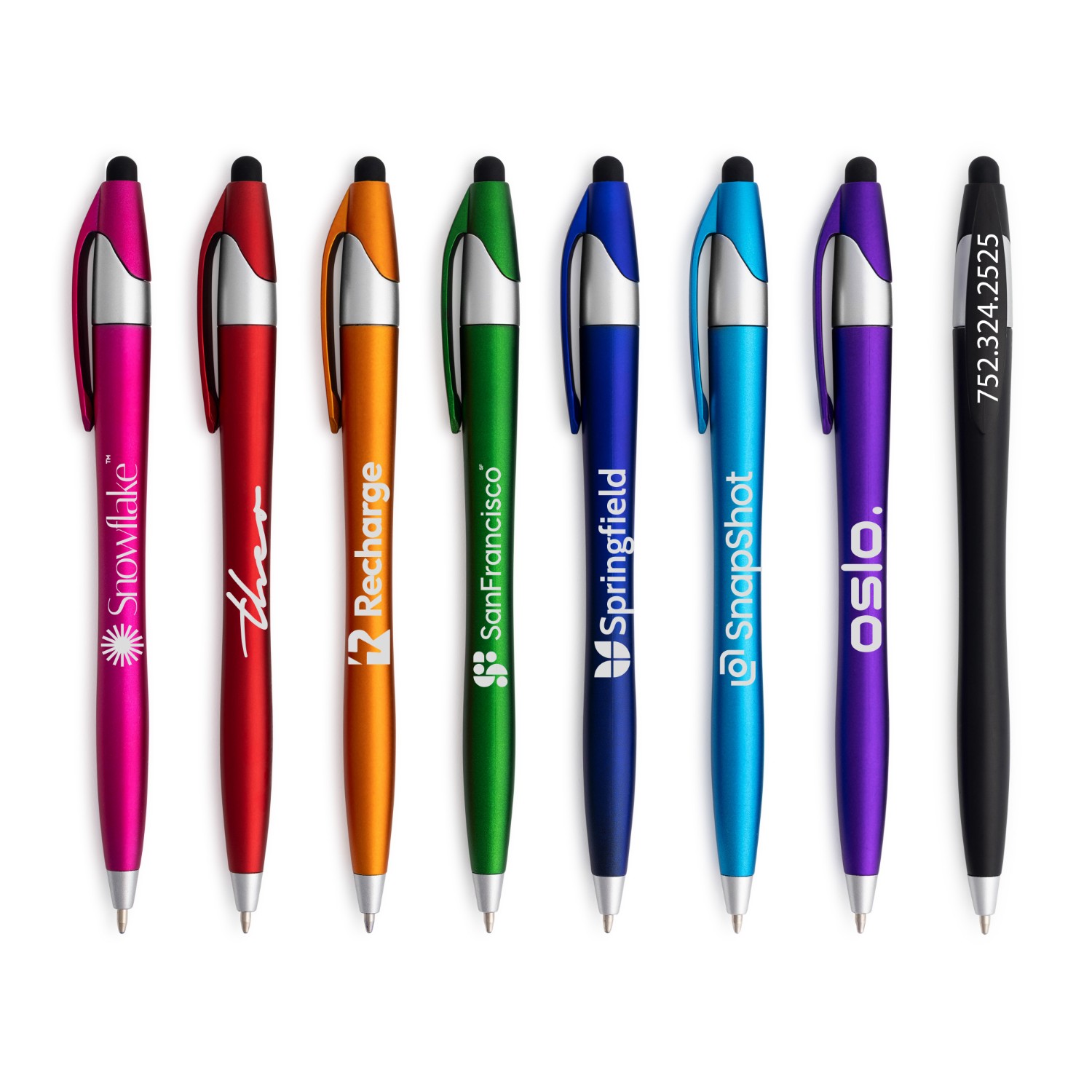 iSlimster Metallic Stylus Twist Pen