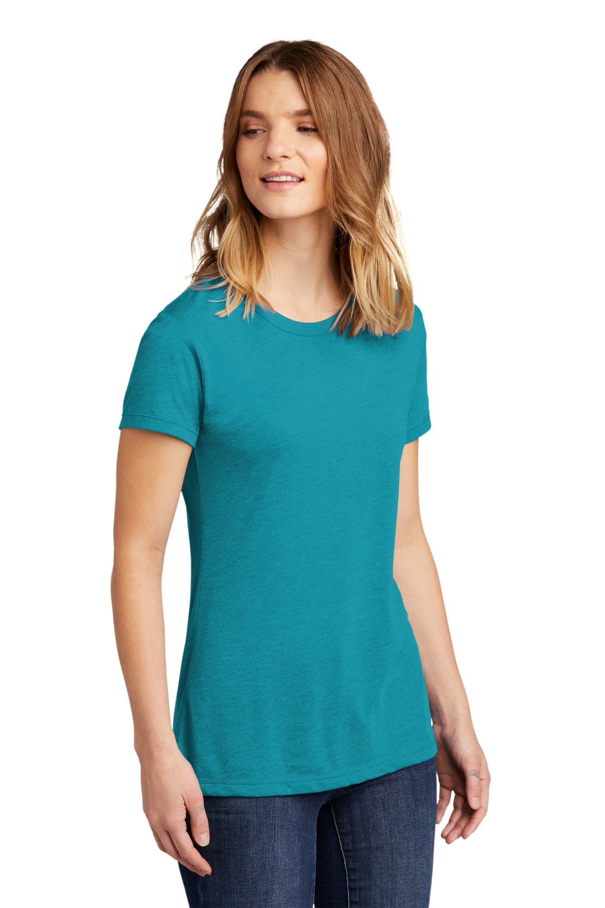 Next Level Apparel Women's CVC Tee. NL6610 80