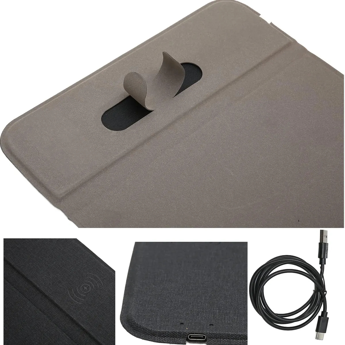 Custom Promotional Durable 15W Wireless Charging Mouse Pad 4