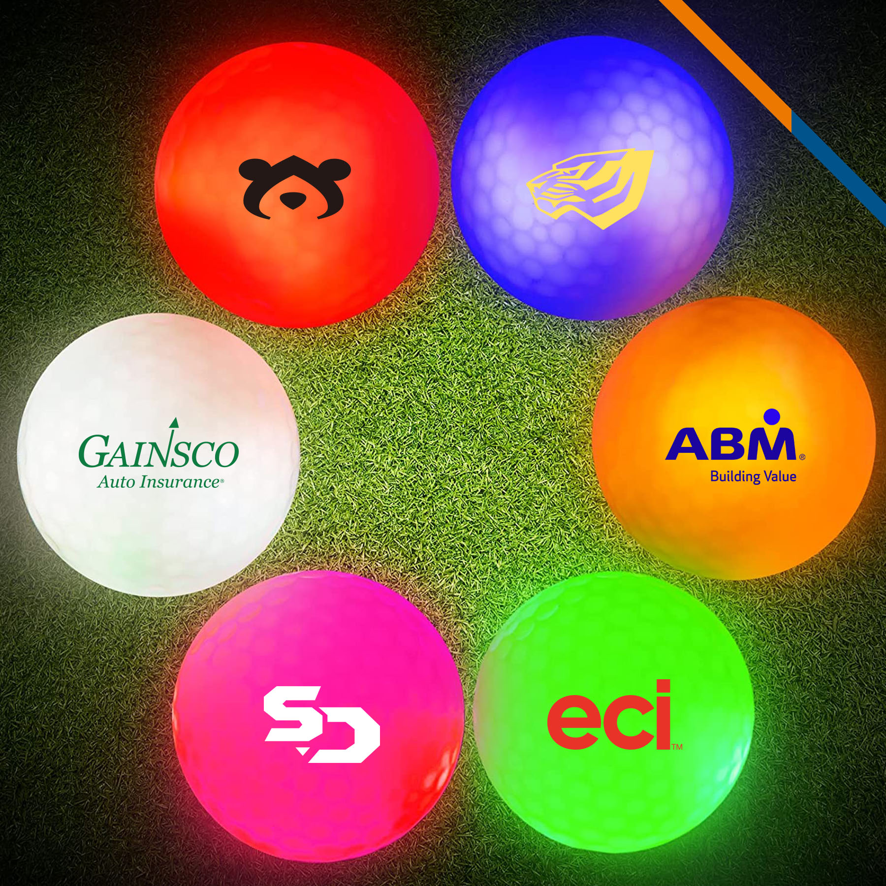 Gopa LED Golf Ball 3