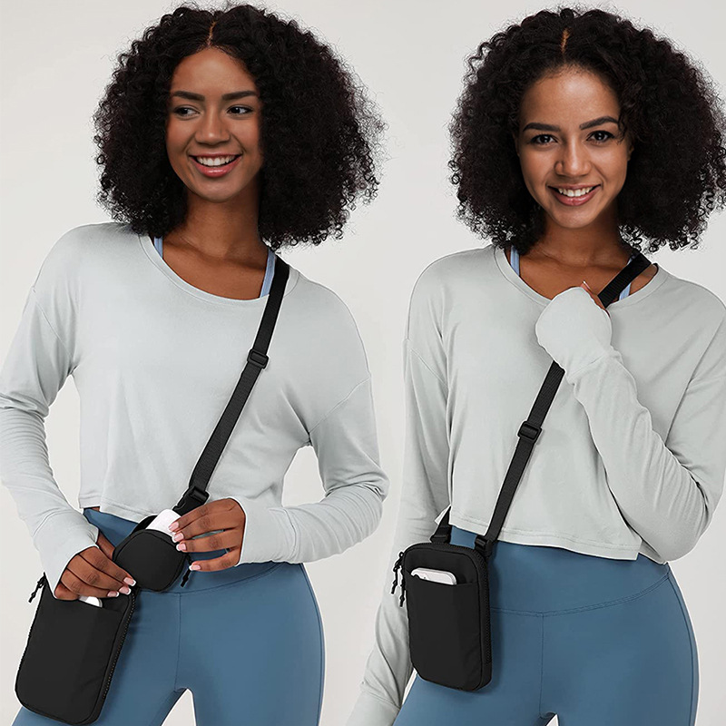 Nylon Crossbody Bag With A Mini Wallet 12