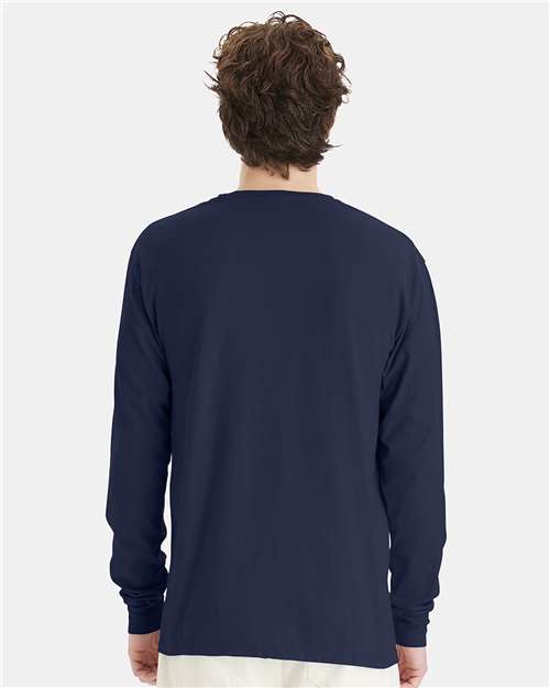 Unisex Garment-Dyed Long Sleeve T-Shirt - GDH200 204
