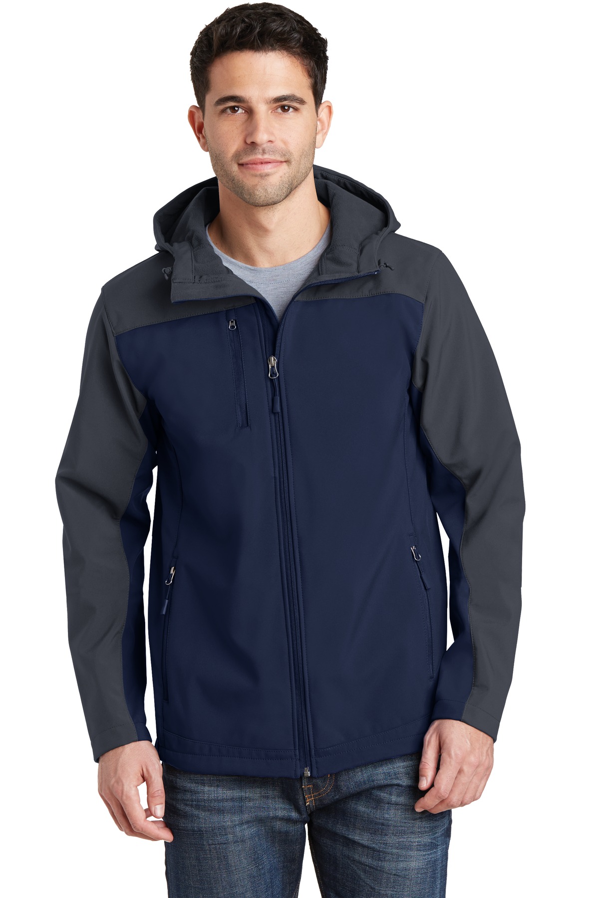 Port Authority Hooded Core Soft Shell Jacket. J335 33
