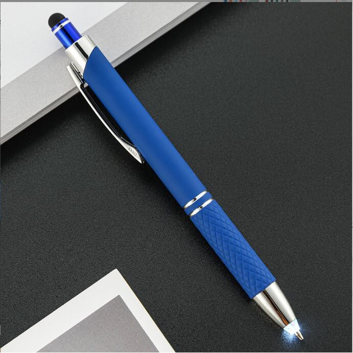 Light Pen With Soft Rubberized Grip/Led pen 7
