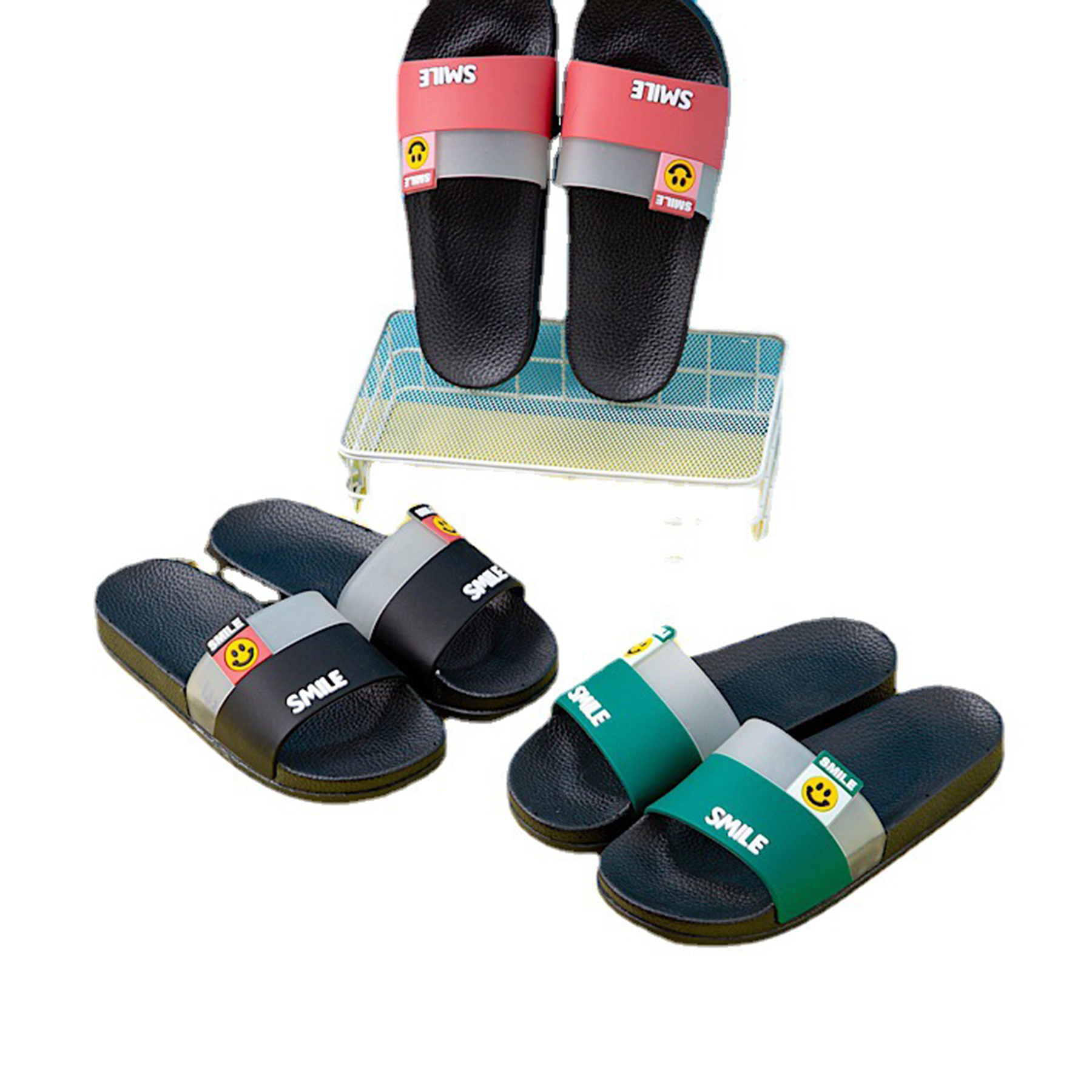 Shower Sandals Open Toe Soft Slide House Slipper 2