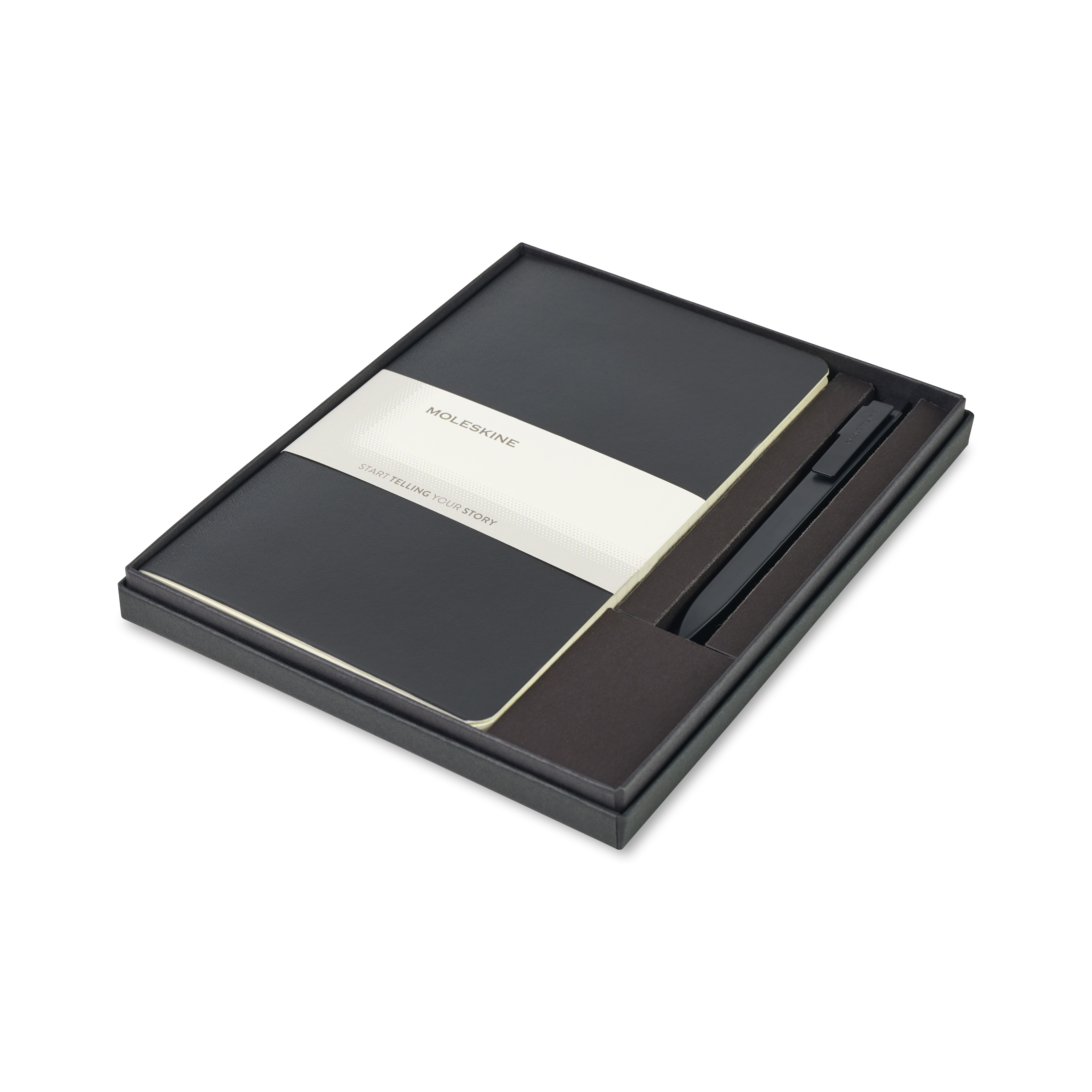 Moleskine® Large Volant and GO Pen Gift Set