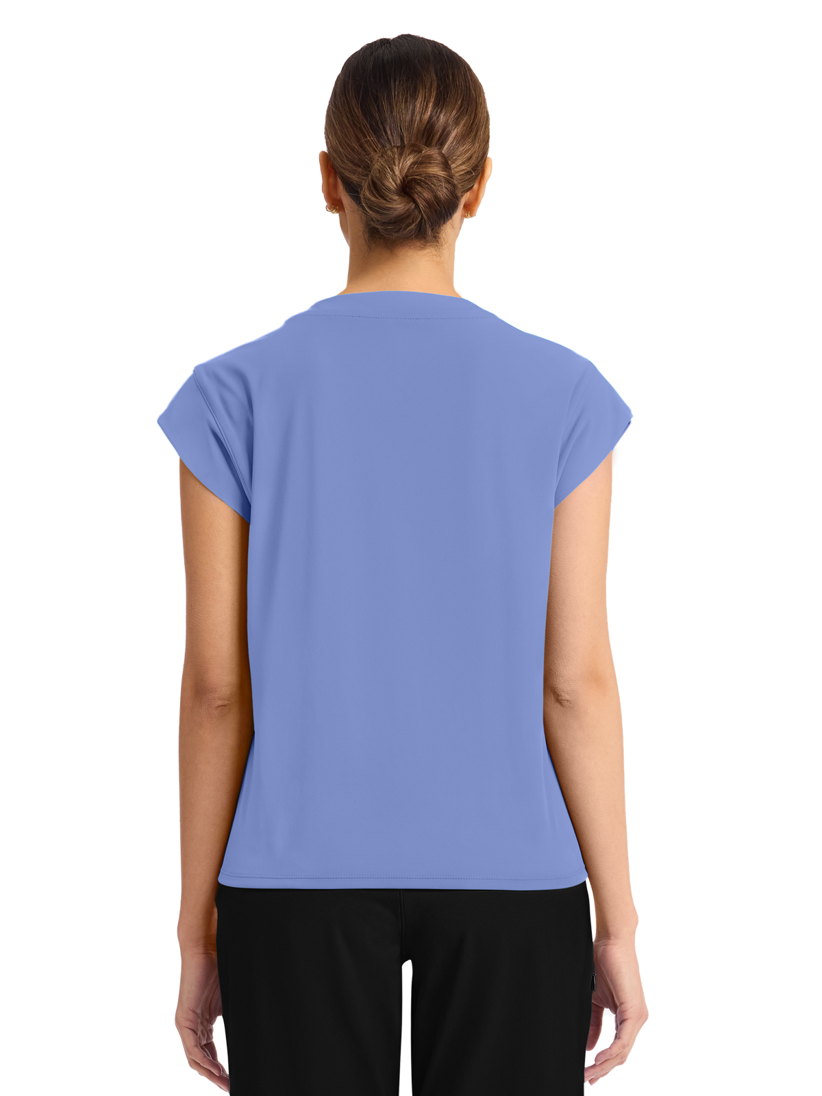 Cherokee - Cherokee Achieve - Women's 1-Pocket Crew Neck Top 14