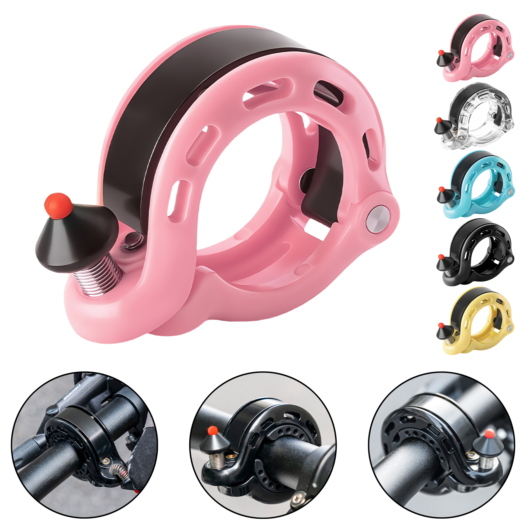 Hidden Bike Bell for Mountain Road Commuter Folding City Kids Bicycle 6