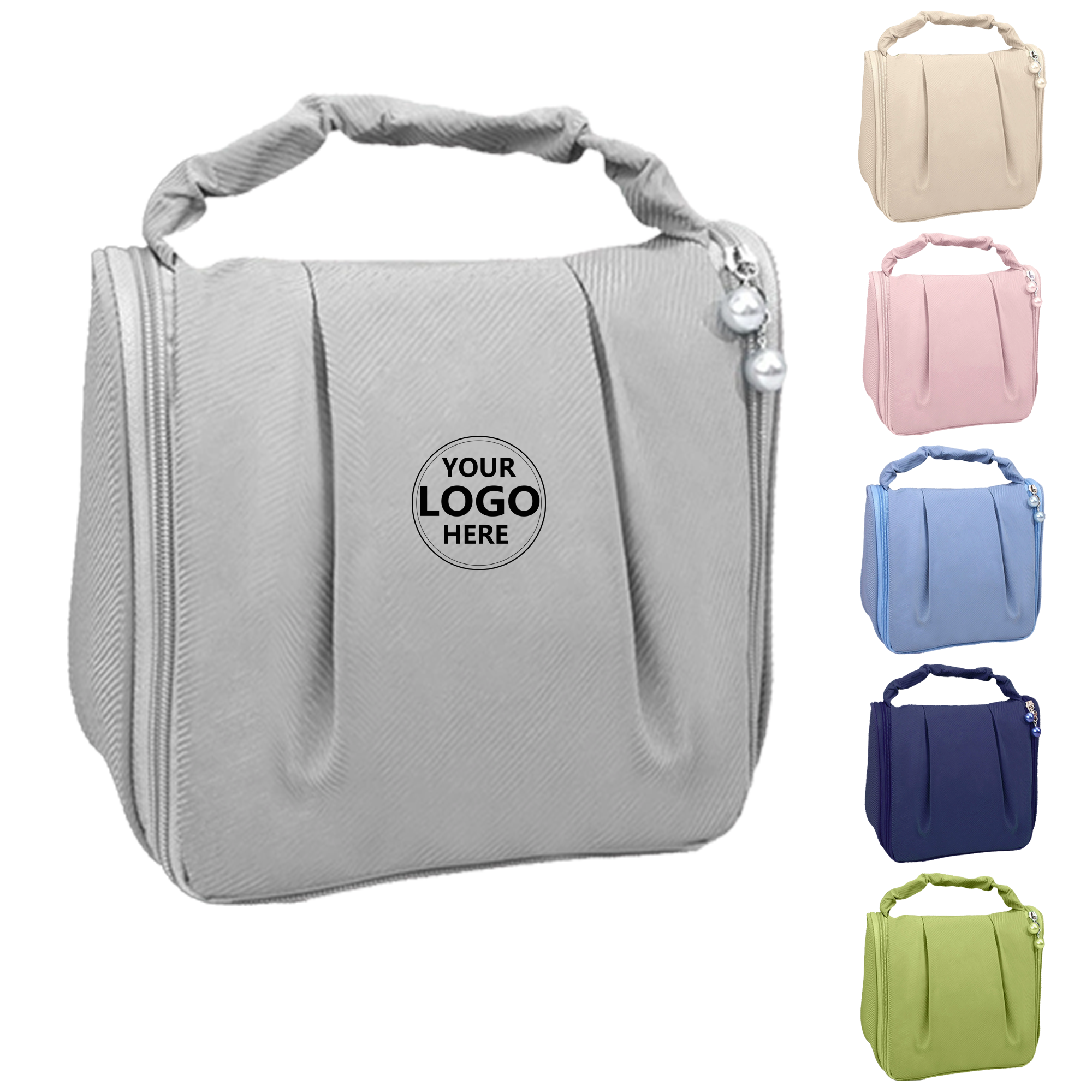 Polyester Makeup Bag with Handle 4
