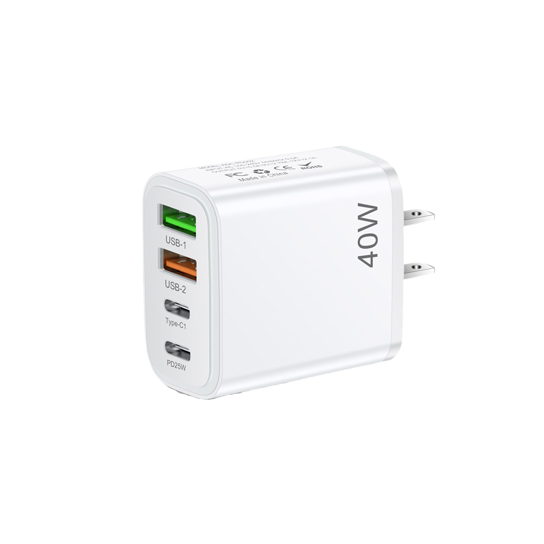 100W 4 Ports Wall Charger 2