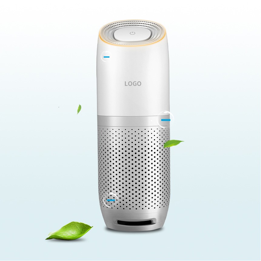 USB Car Air Purifier With H13 Hepa Filter/Ionizer 3