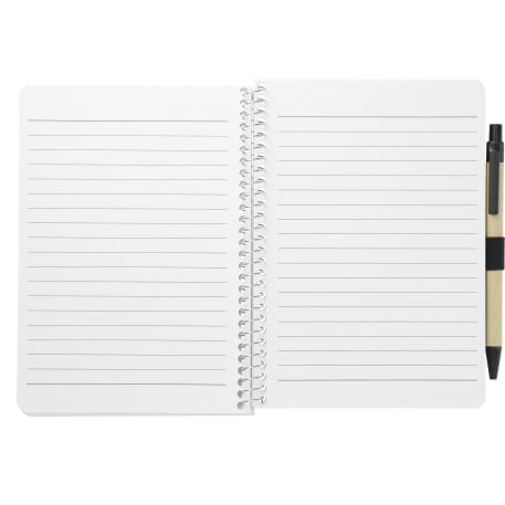 FSC® Mix 5" x 7" Spiral Notebook with Pen 62
