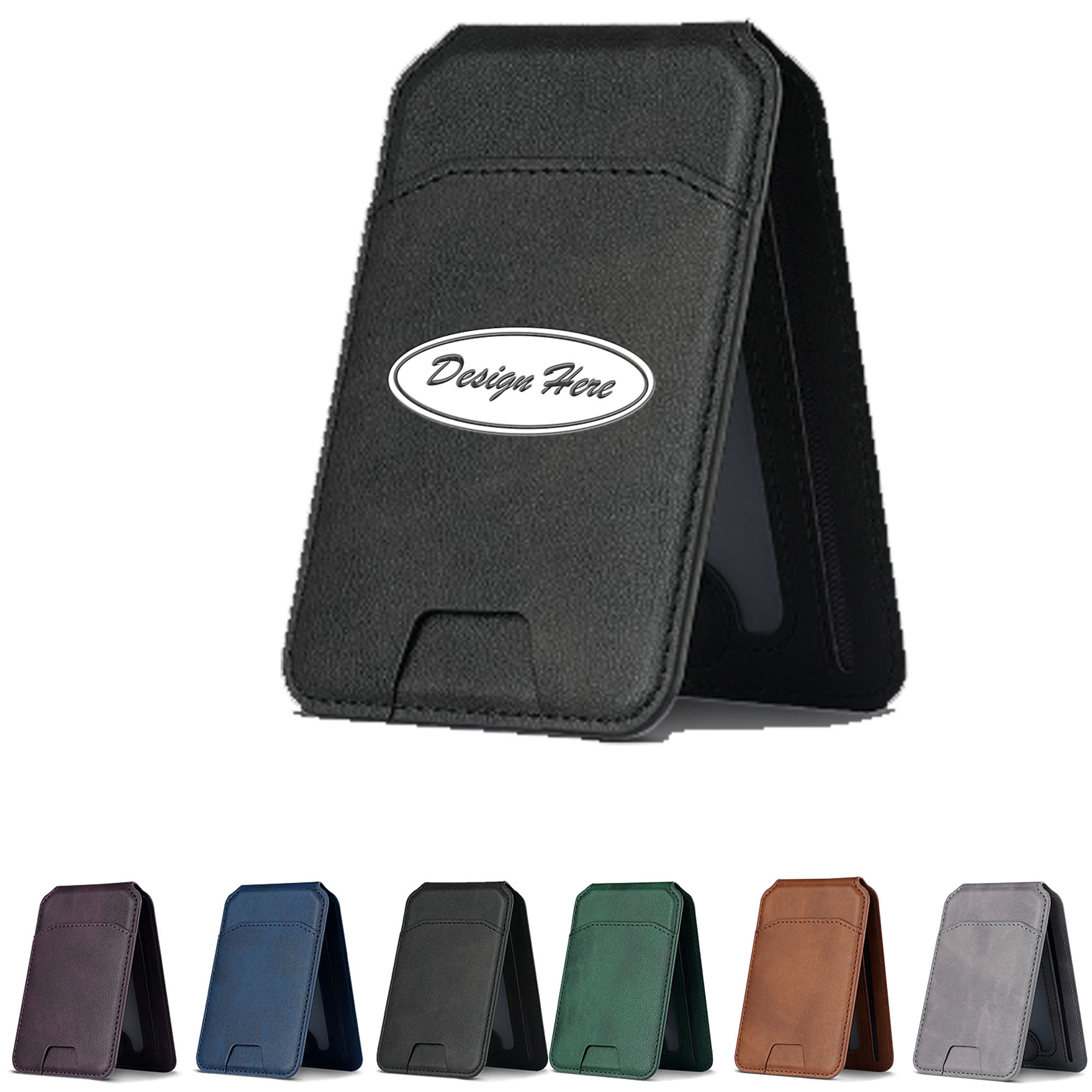 Durable MagSafe Card Holder Wallet with Built-In Stand 3