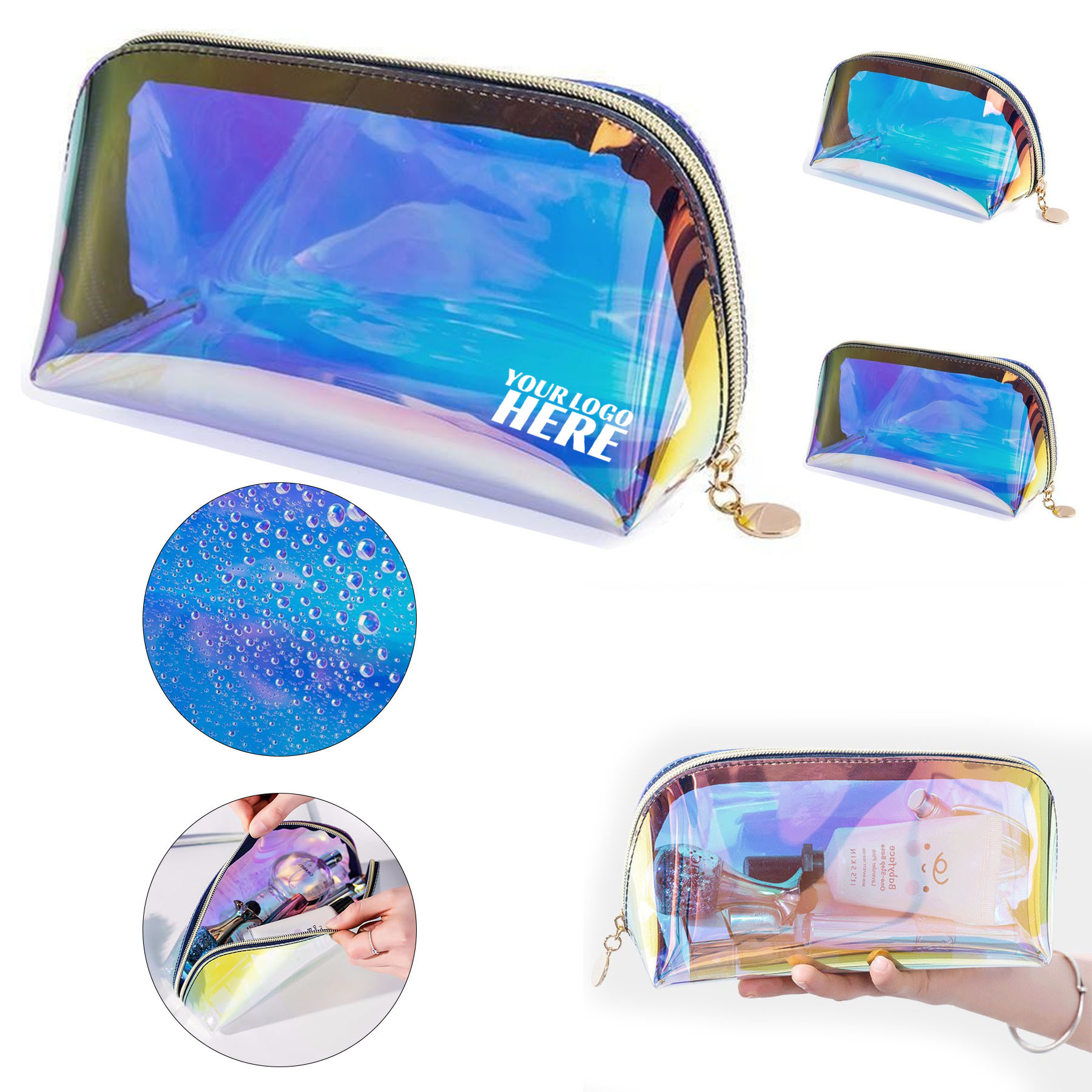 Holographic Makeup Bag Small Size 2