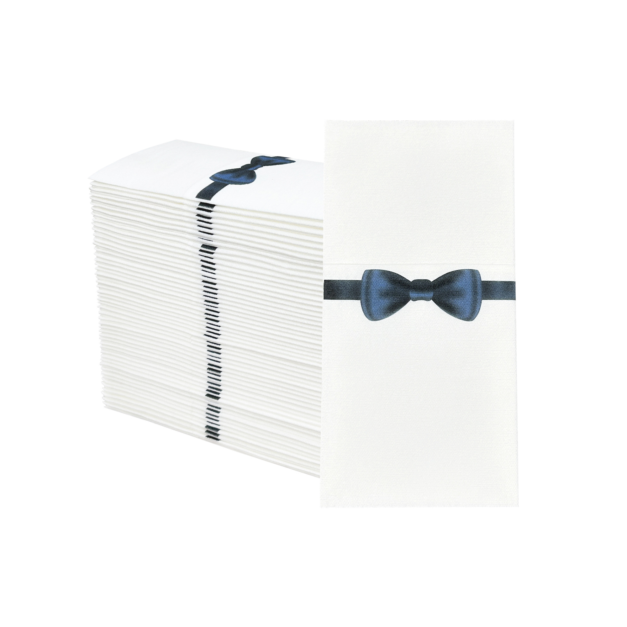 Dust Free Dinner Napkin With Utensil Wrap Panel 5