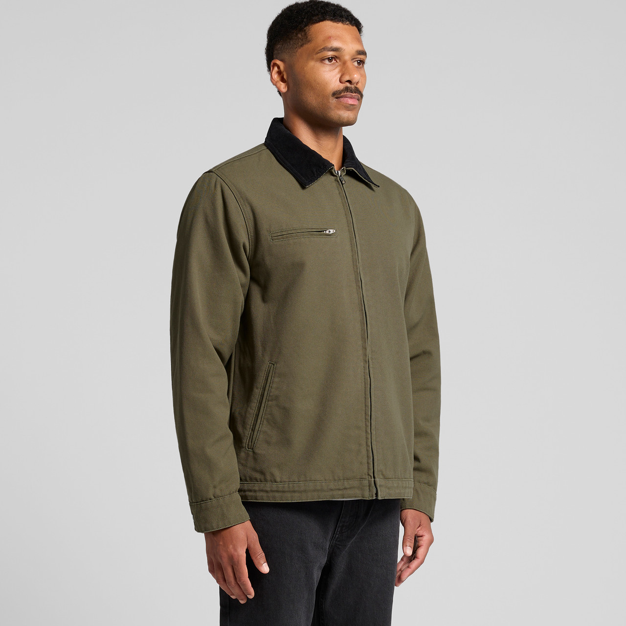 Canvas Cord Collar Jacket | 5533 13