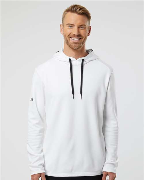 Men's Textured Mixed Media Midweight Hooded Sweatshirt - A530, custom hoodie or sweatshirt with logo imprint 34