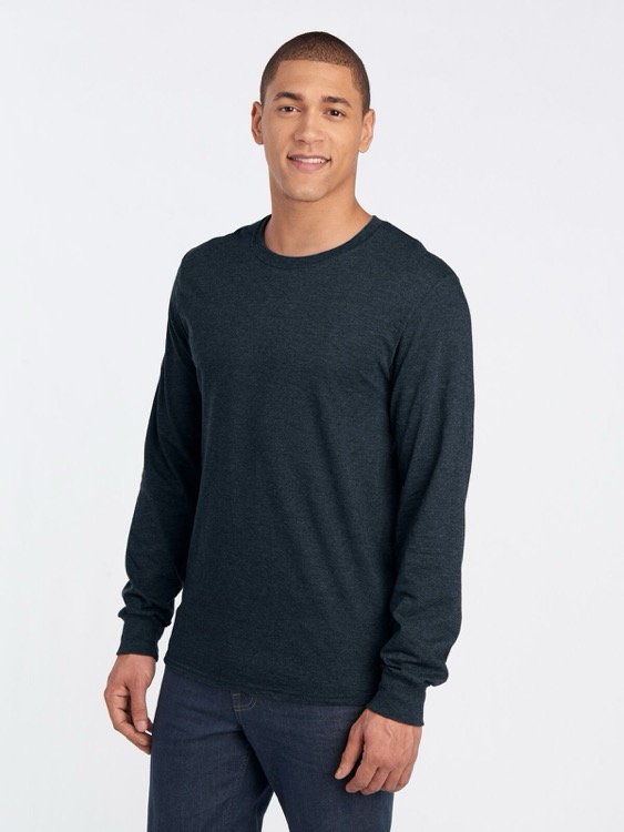 JERZEES Premium Blend Combed Ring-Spun Unisex Long-Sleeve T-Shirt 2