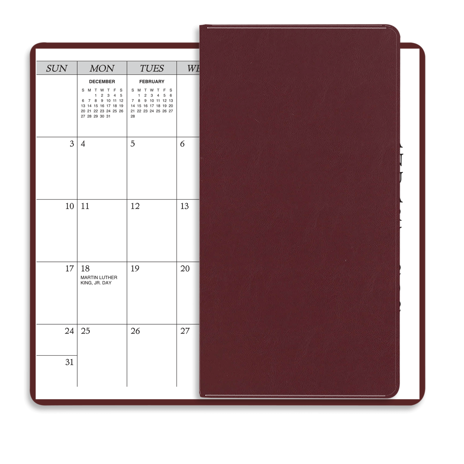 Executive Monthly Pocket Planner 24