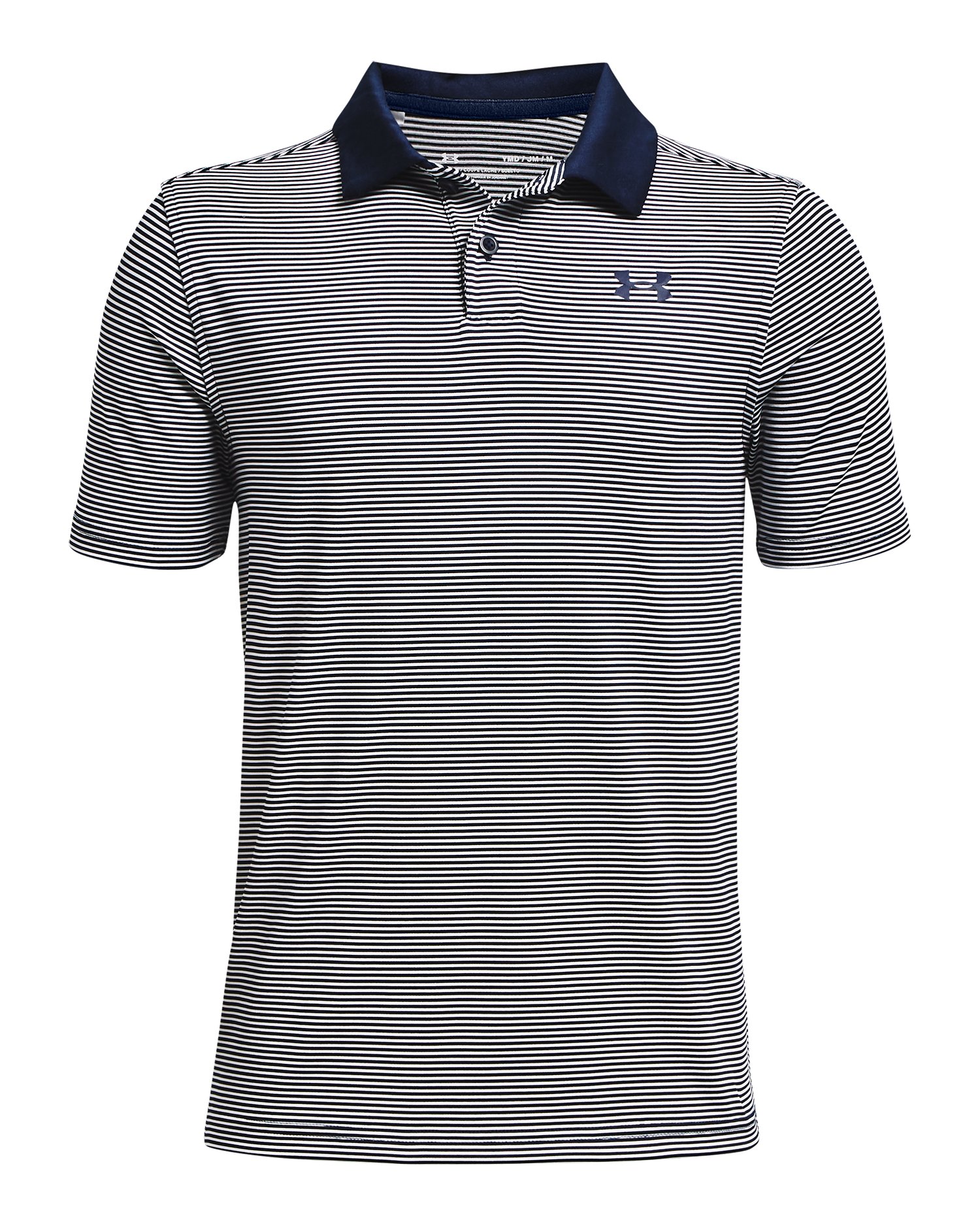 UA Performance Stripe Boys' Polo 9
