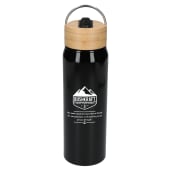 Billy 26oz Aluminum Bottle w/ FSC® Bamboo Lid 203