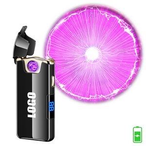 Rotated Arc Lightning Lighter With Flashlight And USB Charging 14