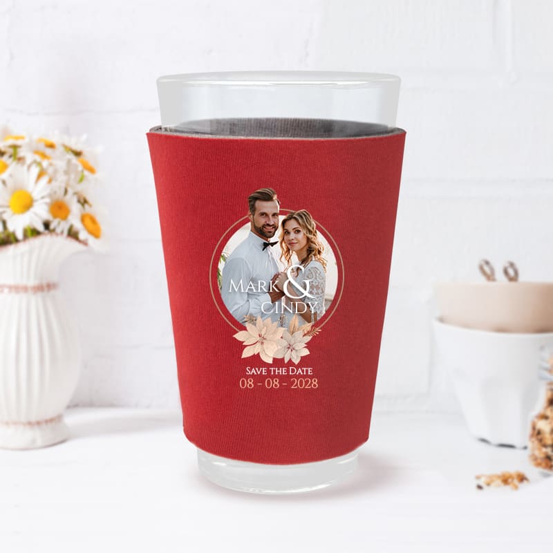 Full Color Foam Pint Glass Sleeves 10