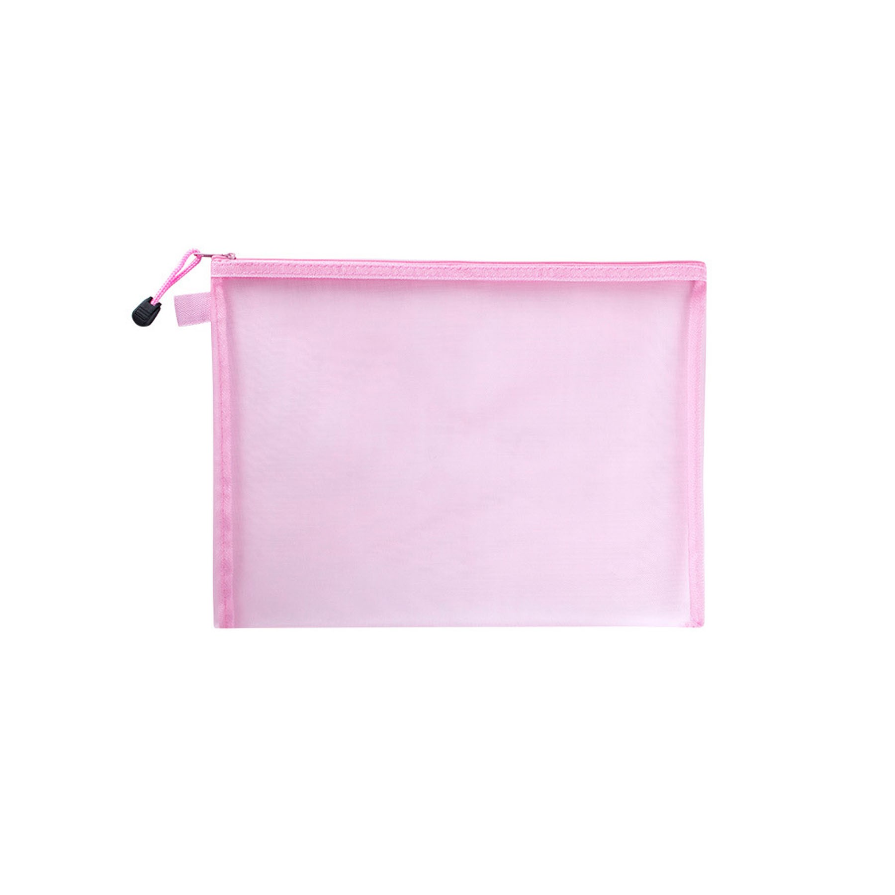 A4 Large Capacity Double Zip File Bag, custom messenger bag with logo imprint 2