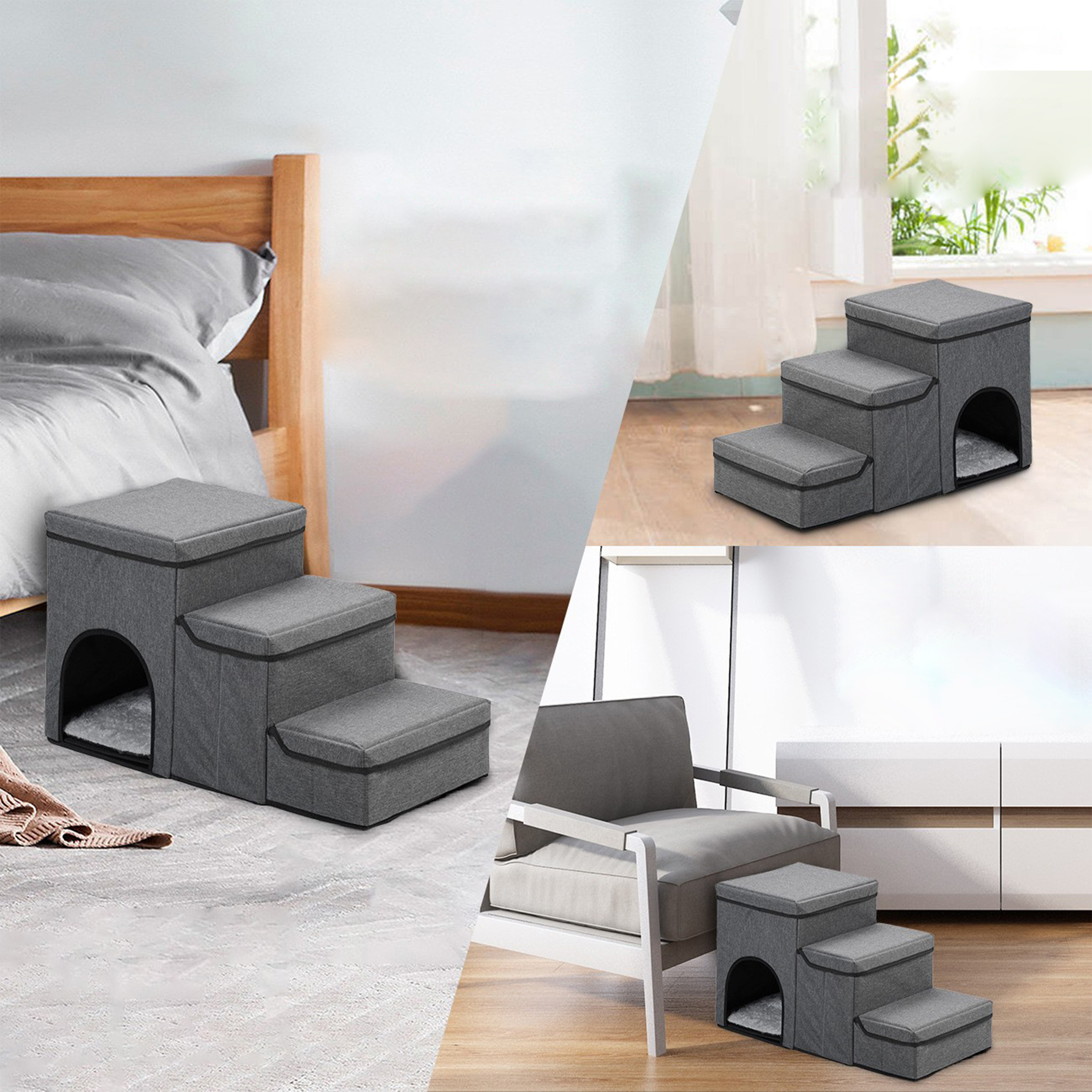 Oxford Folding Slope Pet Staircase 4