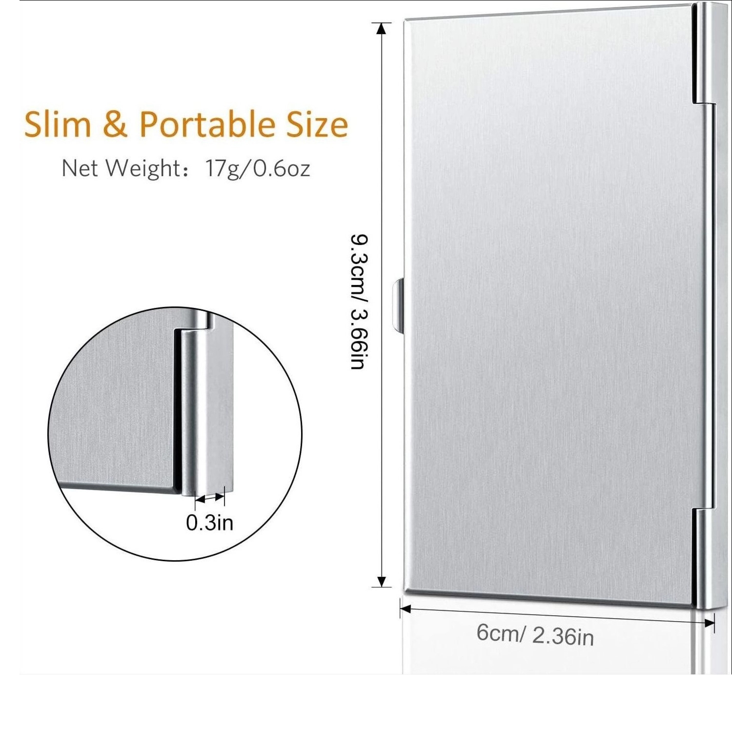 Aluminum Business Card Box 4