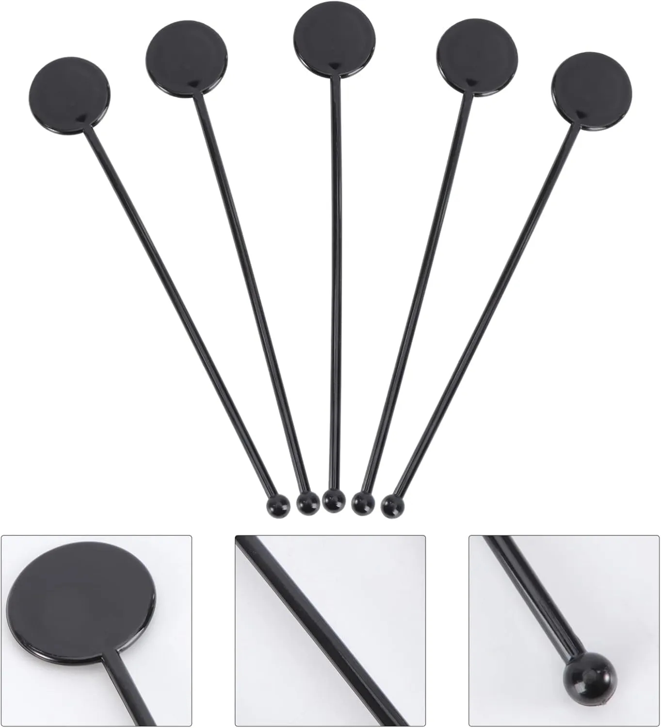 Plastic Stirring Sticks with Round Head 5