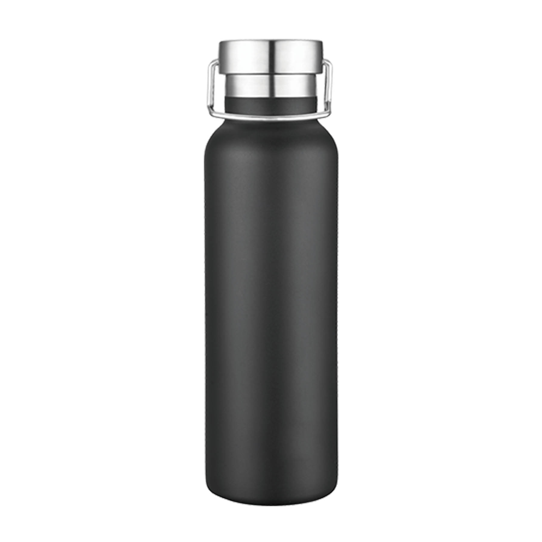20 oz. Double Wall Stainless Steel Vacuum Water Bottle w/Stainless Steel Lid, custom water bottle with logo imprint 6