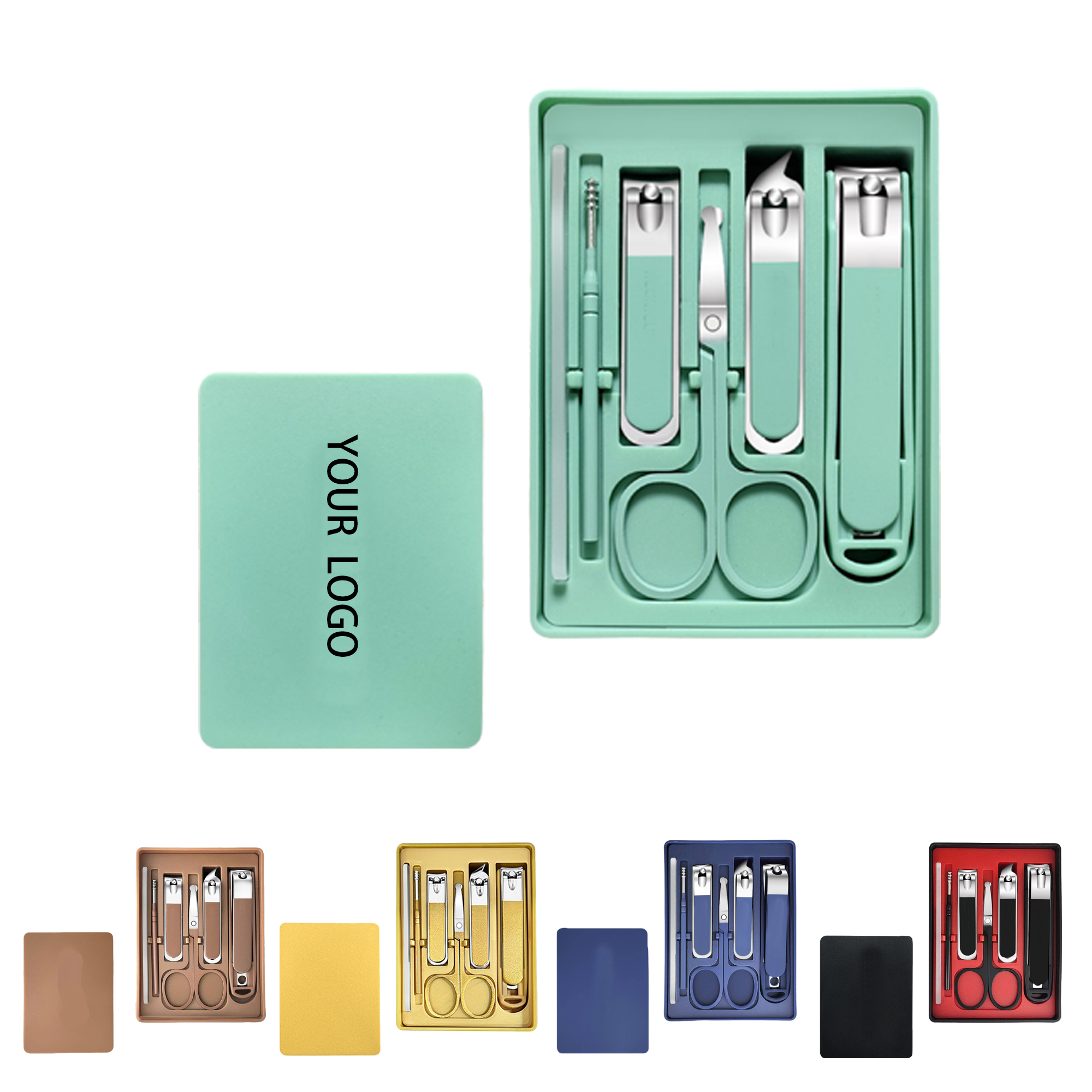 MOQ 20 PCS Stainless Steel Nail Clipper Set 2