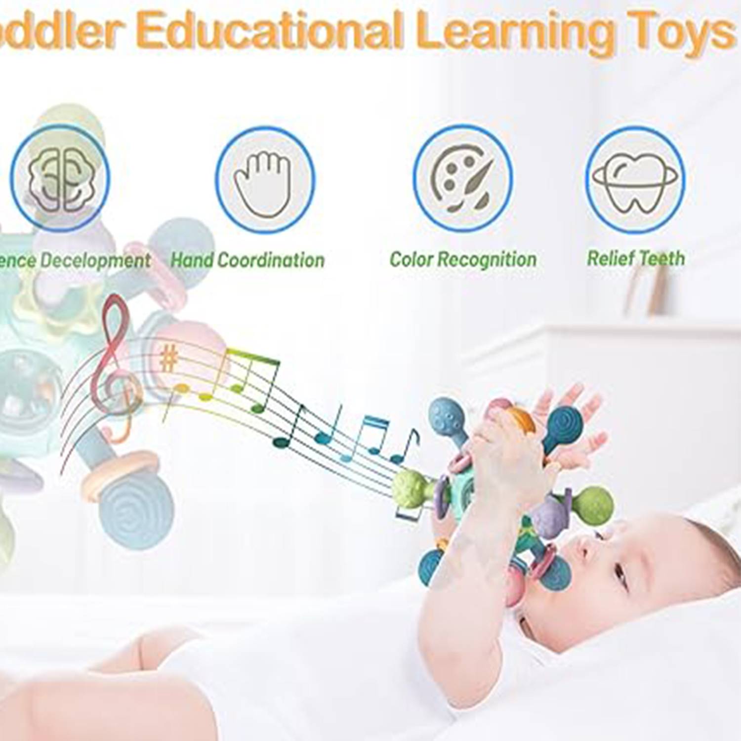 Baby Sensory Teething Toys 7