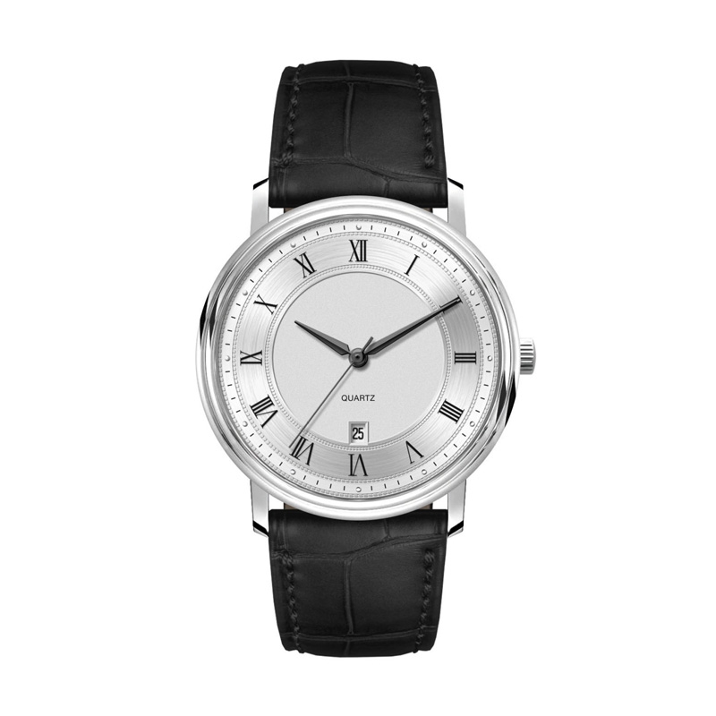 40MM, SS,  SILVER CASE,  3-HAND MVT, DTE 2