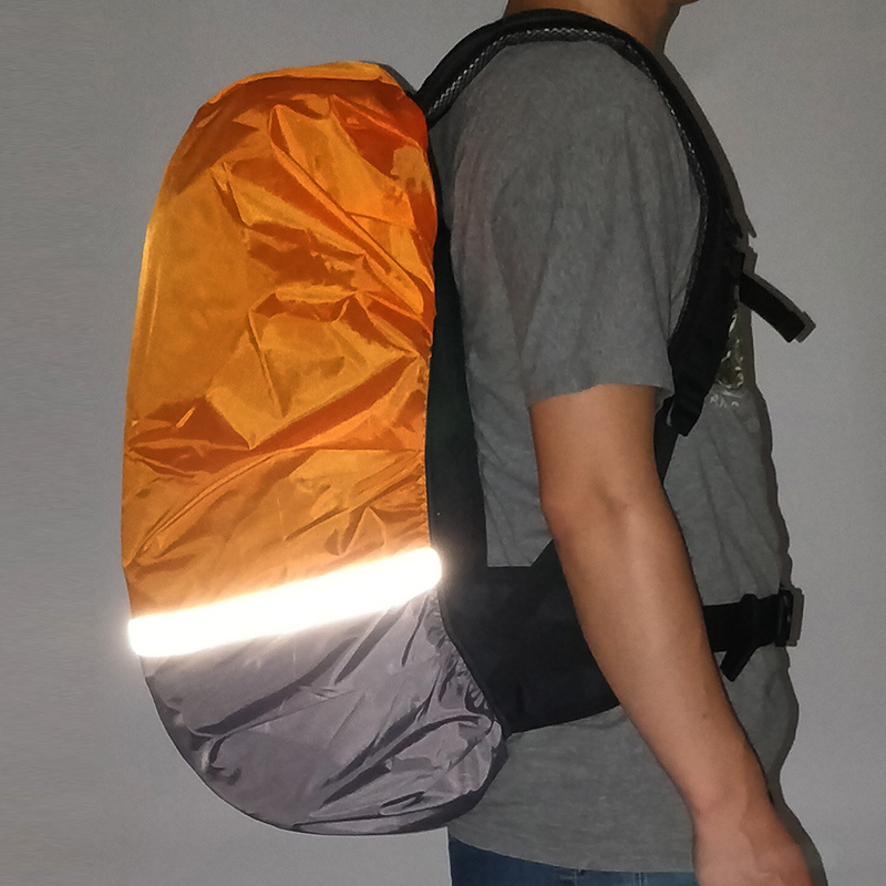 Stitching Color Backpack Reflective Rain Cover 12