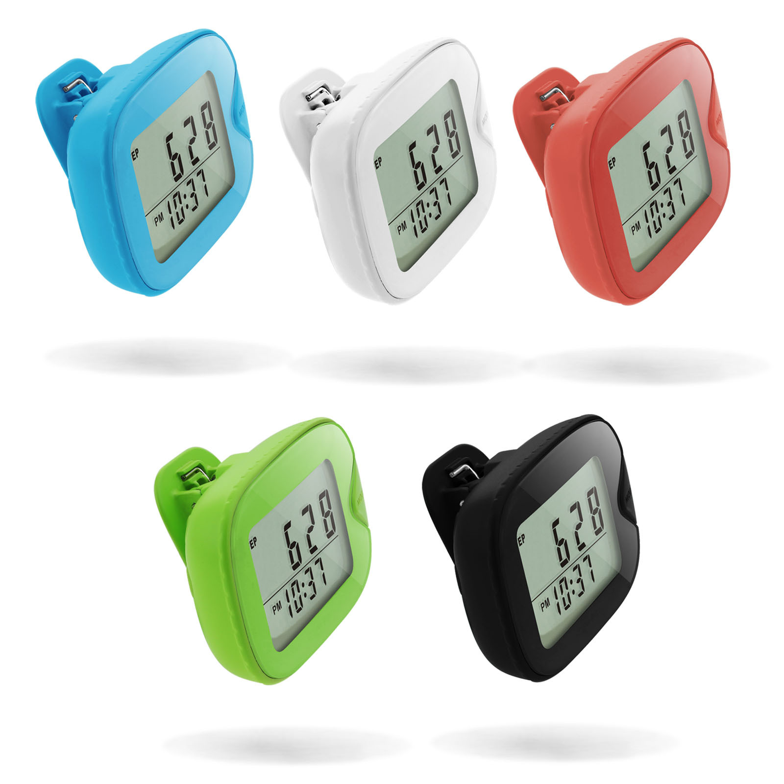 2D Pedometer with Clip 3
