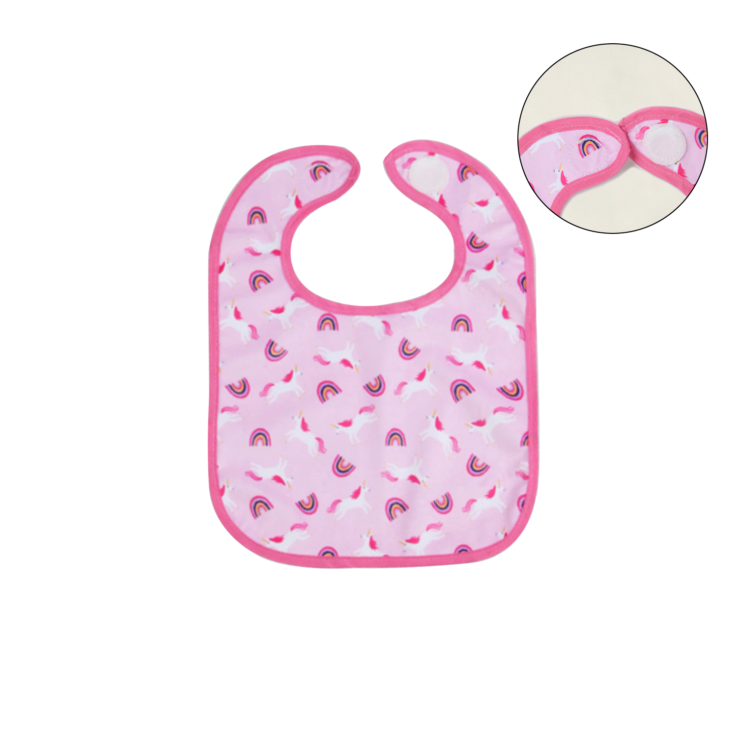 U-shaped waterproof newborn anti spitting feeding bib 4