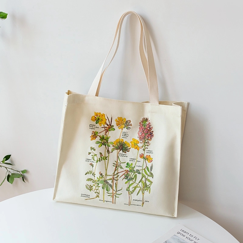 Canvas Bag With Zipper, custom tote bag with logo imprint 3